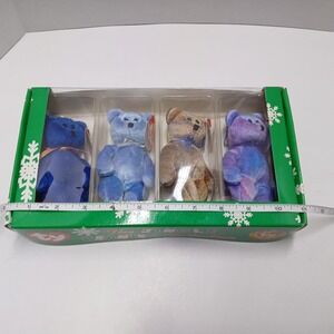 Ty - The Jingle Beanies Collection Clubby Bears Lot Of 4 New in Box